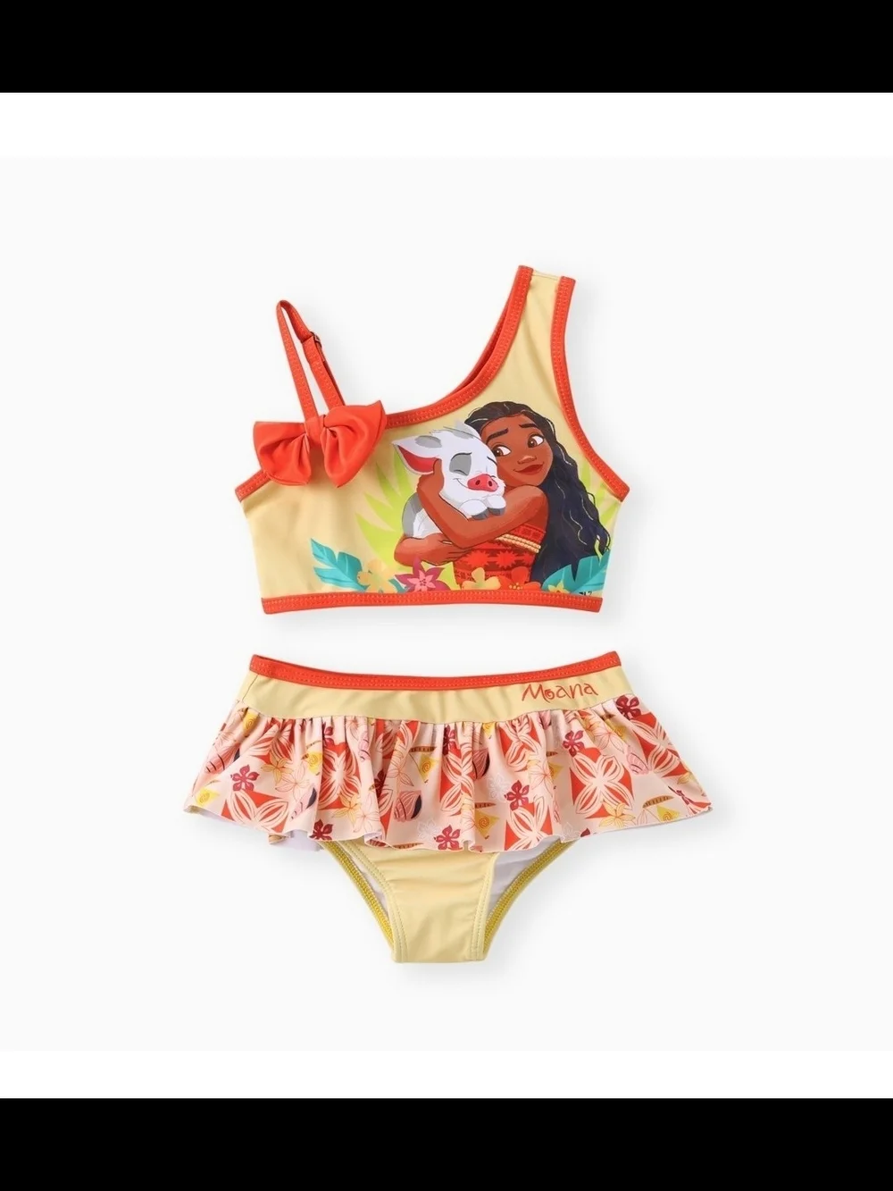 Disney Moana Girls Tankini Swimsuit Set